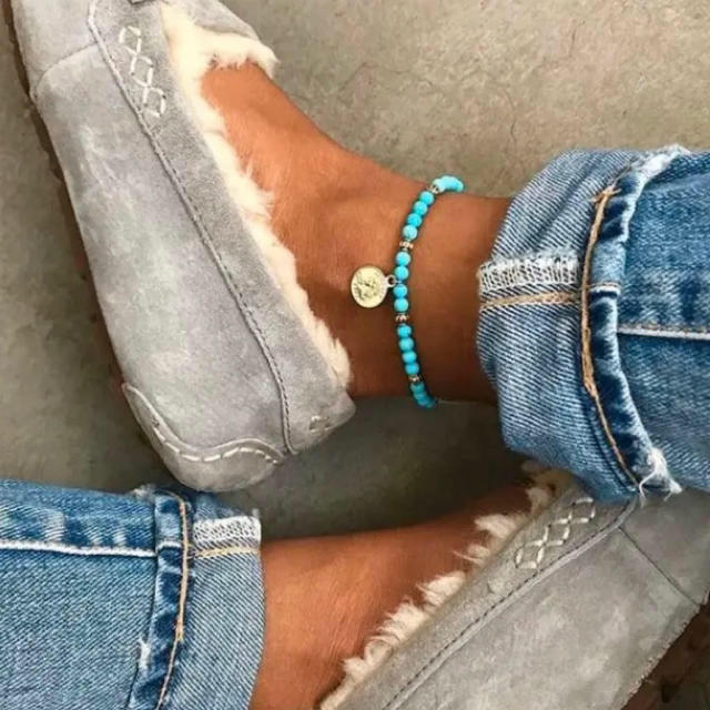 UGG アンスレー Ansley ムートン モカシン グレー US8 25センチ-