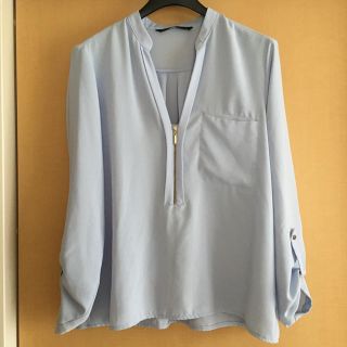 ザラ(ZARA)のZARA 長袖ブラウス(シャツ/ブラウス(長袖/七分))