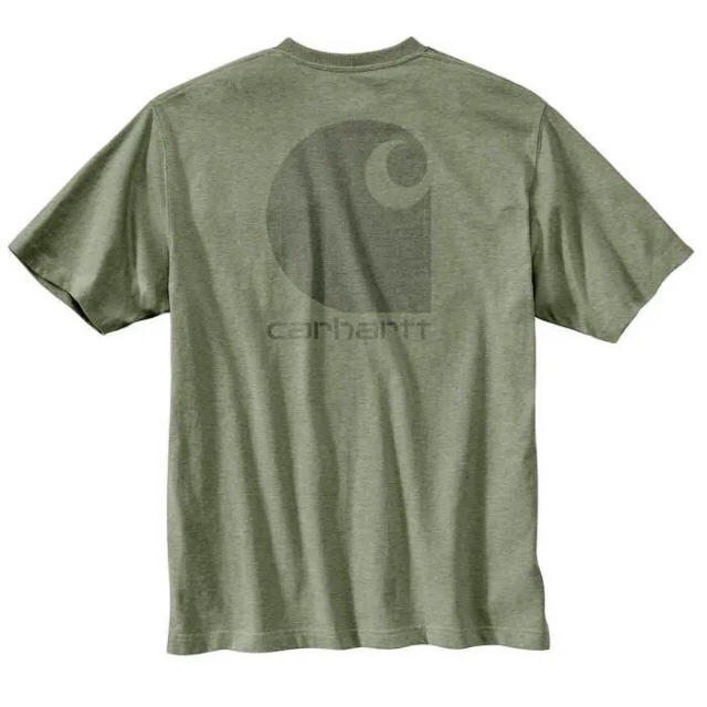 carhartt(カーハート)の日本未発売 Carhartt カーハート S ポケットTシャツ オイルグリーン メンズのトップス(Tシャツ/カットソー(半袖/袖なし))の商品写真