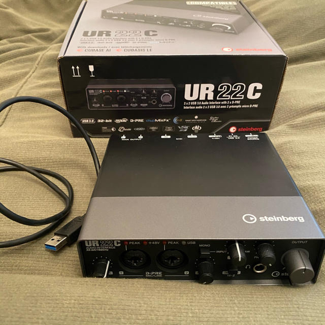 steinberg UR22C オーディオインターフェース DTM/DAW steinberg UR22C オーディオインターフェース DTM/DAW