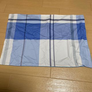 ニトリ(ニトリ)のM様専用　枕カバー　青　白　チェック(シーツ/カバー)