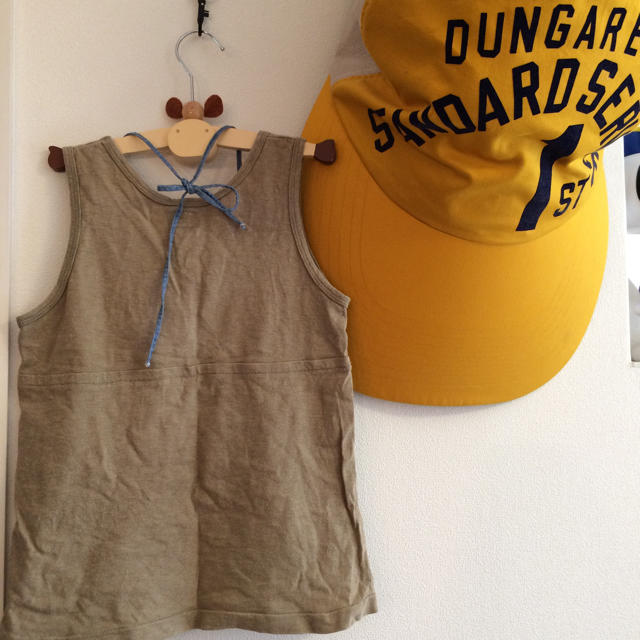 DENIM DUNGAREE(デニムダンガリー)のDD タンクトップ 130㎝ キッズ/ベビー/マタニティのキッズ服女の子用(90cm~)(Tシャツ/カットソー)の商品写真