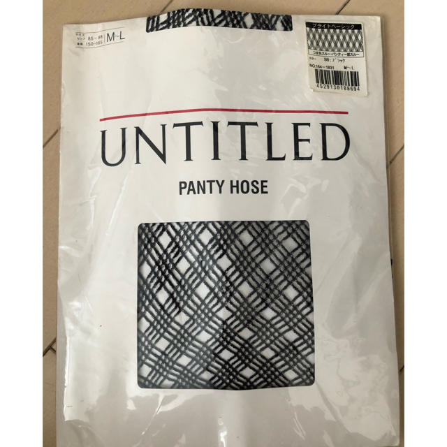 UNTITLED(アンタイトル)のUNTITLED 網タイツ　新品未使用 レディースのレッグウェア(タイツ/ストッキング)の商品写真