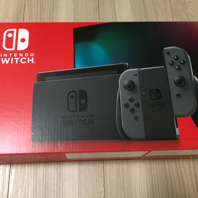 エンタメ/ホビーNintendo Switch Joy-Con(L)/(R)グレー