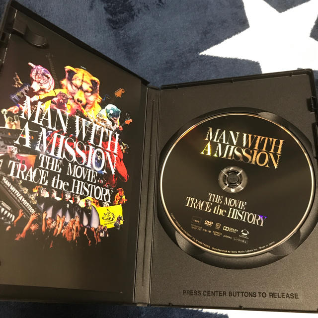 MAN WITH A MISSION(マンウィズアミッション)のMAN　WITH　A　MISSION　THE　MOVIE　-TRACE　the　 エンタメ/ホビーのDVD/ブルーレイ(ミュージック)の商品写真