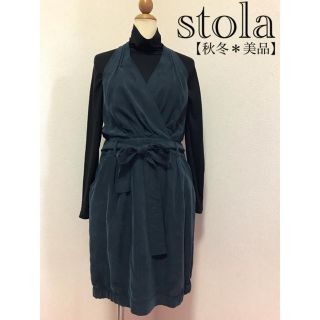 ストラ(Stola.)のstola ワンピース【秋冬＊美品】(ひざ丈ワンピース)