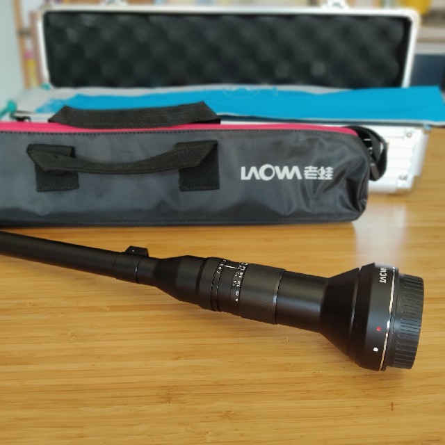 Laowa macro probe lens 24mm f14 EFマウント