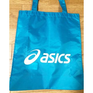 アシックス(asics)のアシックス バッグ 水色(日用品/生活雑貨)