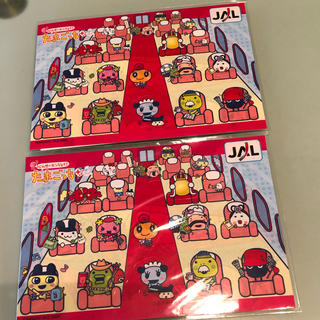 ジャル(ニホンコウクウ)(JAL(日本航空))のJAL オリジナル　たまごっちシール付ポストカード　2枚(写真/ポストカード)