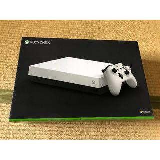 マイクロソフト(Microsoft)のXbox One X ホワイト スペシャル エディション(家庭用ゲーム機本体)