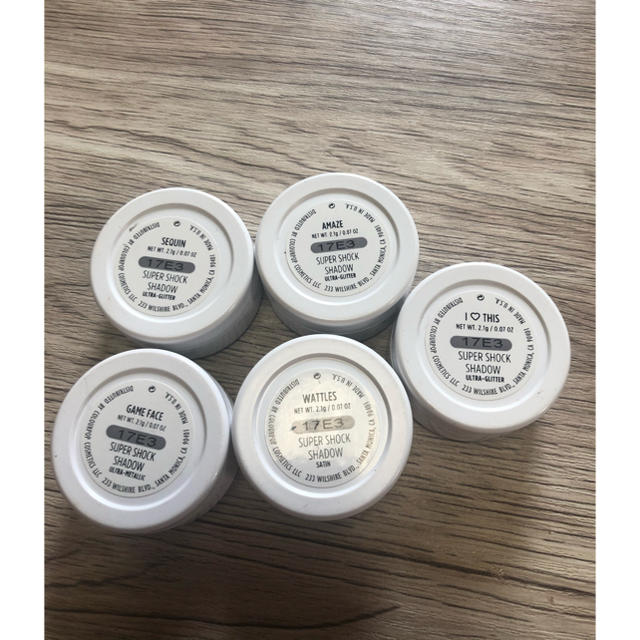 colourpop(カラーポップ)のcolour pop アイシャドウ　5点セット コスメ/美容のベースメイク/化粧品(アイシャドウ)の商品写真