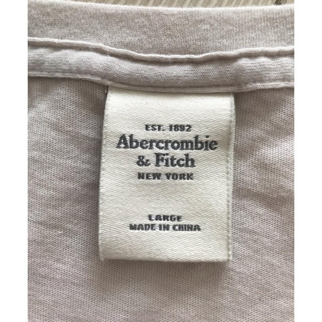 Abercrombie&Fitch(アバクロンビーアンドフィッチ)のアバクロTシャツ Lサイズ レディースのトップス(Tシャツ(半袖/袖なし))の商品写真