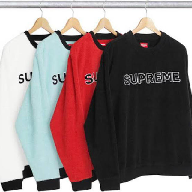 supreme 17ss terry crew neck /short