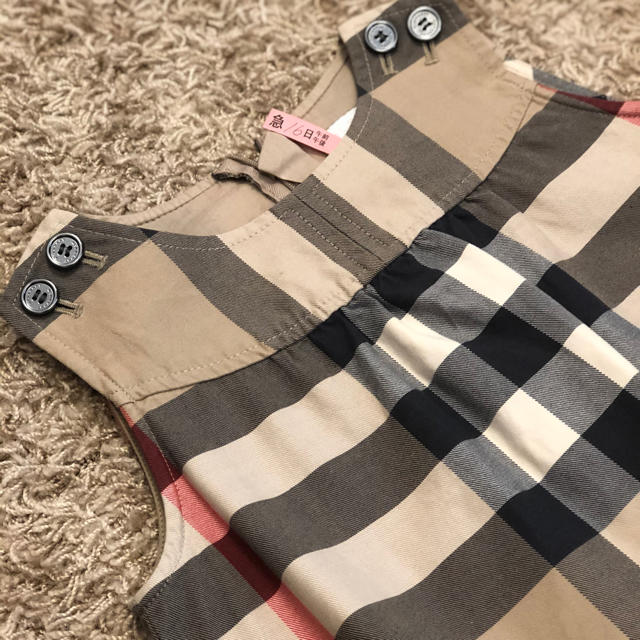 BURBERRY(バーバリー)の専用です　♪クリーニング済 美品♪ 三陽商会 バーバリー ワンピース 6Y  キッズ/ベビー/マタニティのキッズ服女の子用(90cm~)(ワンピース)の商品写真