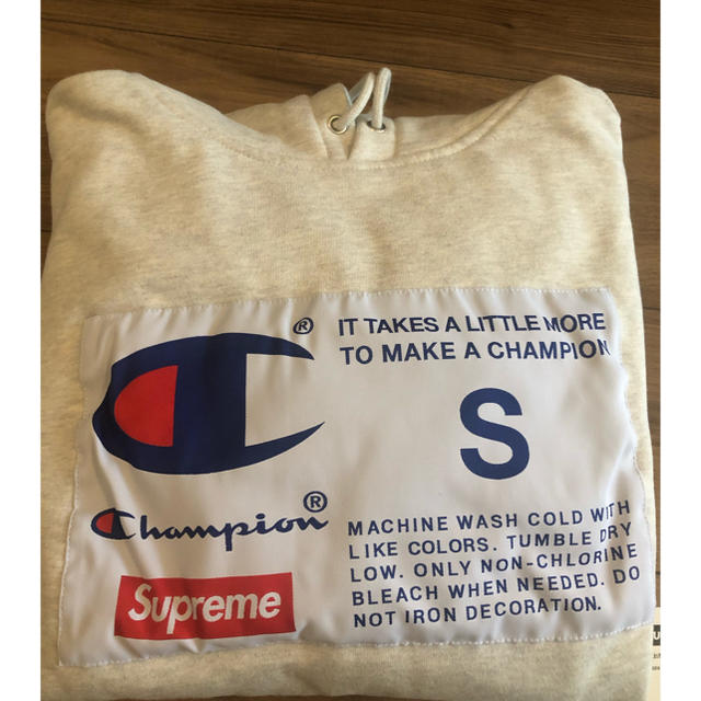 supreme 18AW CHAMPION LABEL HOODED