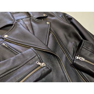 人気の green label relaxing 本革 ライダースジャケット 羊革 ...