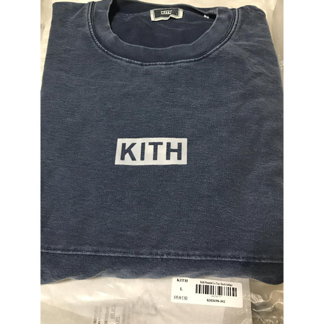 TシャツKITH TRACK PANELED L/S TEE