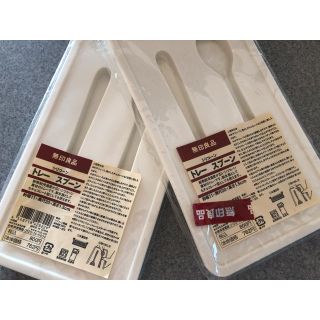 ムジルシリョウヒン(MUJI (無印良品))の無印良品　シリコーン　トレー　スプーン(調理道具/製菓道具)