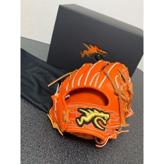 RYUSPORTS - RYU-ITT 内野手用グローブ オレンジ 新品未使用の通販 by