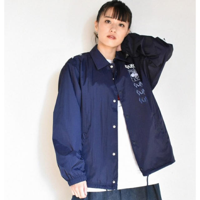 STUSSY(ステューシー)の新品未使用 マークゴンザレスxブロンズエイジ　コラボ　定価13,200円  メンズのジャケット/アウター(ナイロンジャケット)の商品写真