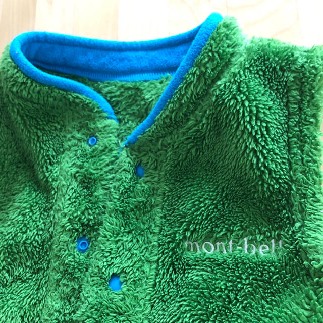 mont bell(モンベル)のMiomama様専用モンベル  ボア　フリース　ベスト　80 キッズ/ベビー/マタニティのベビー服(~85cm)(ジャケット/コート)の商品写真