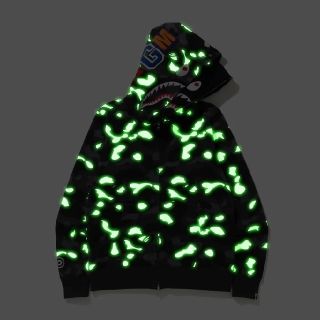 アベイシングエイプ(A BATHING APE)のCITY CAMO SHARK FULL ZIP DOUBLE HOODIE(パーカー)