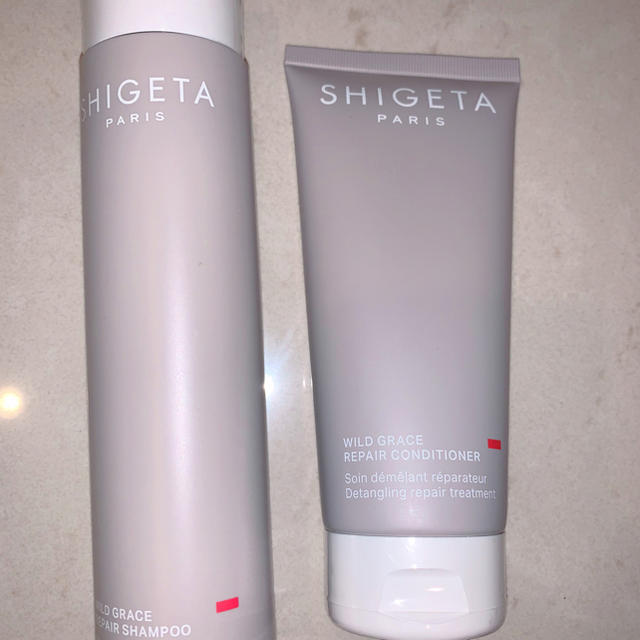 SHIGETA(シゲタ)の未開封　SHIGETA シャンプー（250ml）+トリートメント（200ml）  コスメ/美容のヘアケア/スタイリング(シャンプー/コンディショナーセット)の商品写真