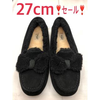 アグ(UGG)のUGG   アンスレー  モカシン リボン  27cm  新品未使用(スリッポン/モカシン)