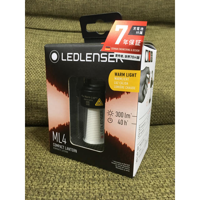 ライト/ランタンLedLenser ML4 暖色 新品