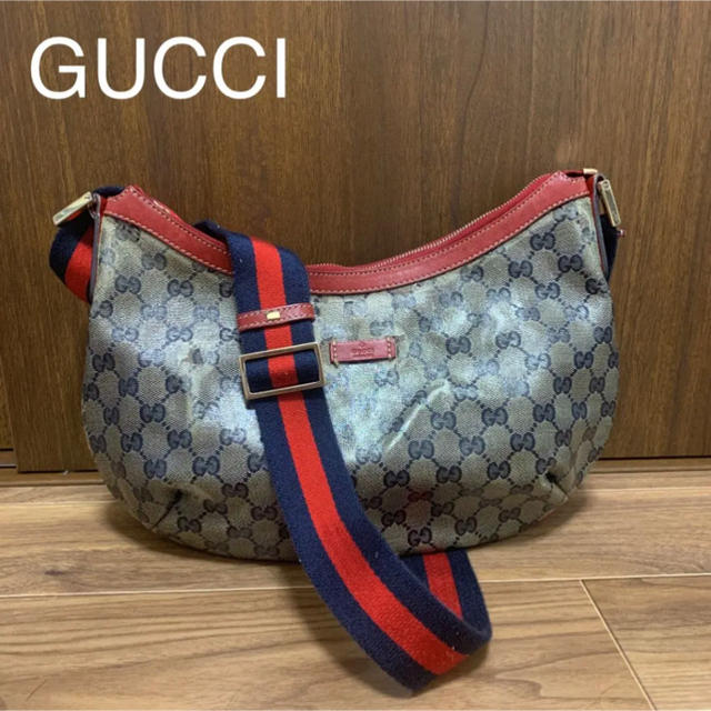 最終価格 GUCCI グッチ GG柄 シェリーライン ショルダーバッグ - www