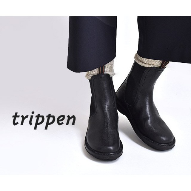 trippen - trippen トリッペン☆Chelsea サイドゴアショートブーツ 黒 35の通販 by ヨーグル's shop｜トリッペン ならラクマ