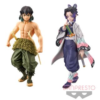 バンプレスト(BANPRESTO)の鬼滅の刃　嘴平伊之助　胡蝶しのぶ　2体セット(フィギュア)