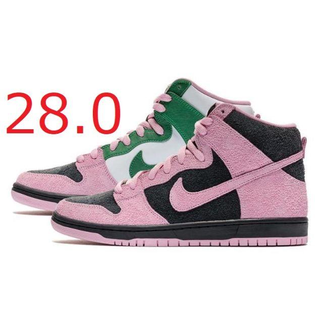 NIKE(ナイキ)のNIKE SB DUNK HIGH PRO PRM CELTICS 28 メンズの靴/シューズ(スニーカー)の商品写真