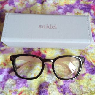 スナイデル(SNIDEL)のSnidel♡だて眼鏡(サングラス/メガネ)