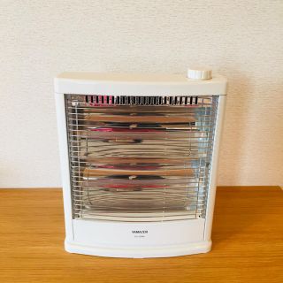 ヤマゼン(山善)の美品☆電気ヒーター　YAMAZEN DS-D086 軽量1.7kg!(電気ヒーター)