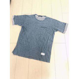 サクリファイス Tシャツ 半袖 カジュアル ストリート ボーダー L(Tシャツ/カットソー(半袖/袖なし))