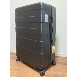 MUJI (無印良品) 黒 スーツケース/キャリーバッグ(レディース)の通販
