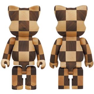 メディコムトイ(MEDICOM TOY)の新品　NY@BRICK カリモク CHESS 400％　ベアブリック　(キャラクターグッズ)