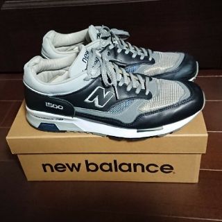 ニューバランス(New Balance)のニューバランス1500 UK イングランド製 チャコール(スニーカー)