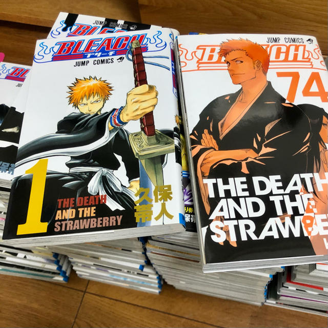 集英社(シュウエイシャ)の「BLEACH」　全巻セット　中古本 エンタメ/ホビーの漫画(その他)の商品写真