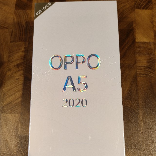 新品未開封　OPPO A5 2020 ブルー