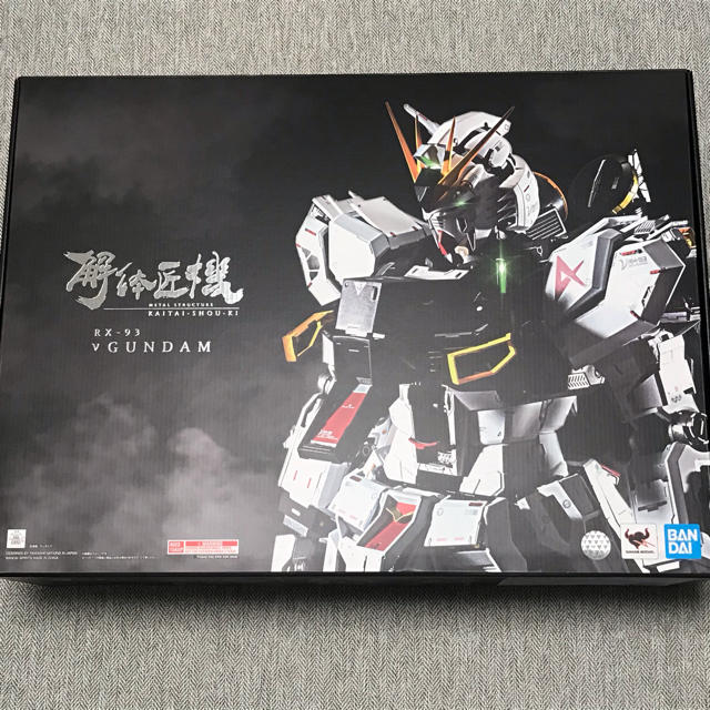 BANDAI(バンダイ)のMETAL STRUCTURE 解体匠機 逆襲のシャア RX-93 νガンダム エンタメ/ホビーのおもちゃ/ぬいぐるみ(模型/プラモデル)の商品写真