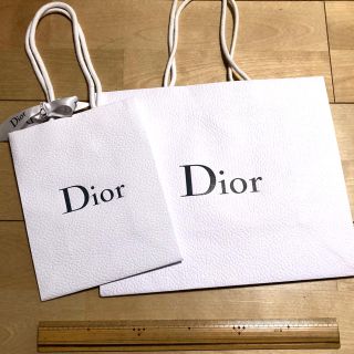 ディオール(Dior)のDIOR ディオール　ショッパー　ショップ袋　２枚(ショップ袋)