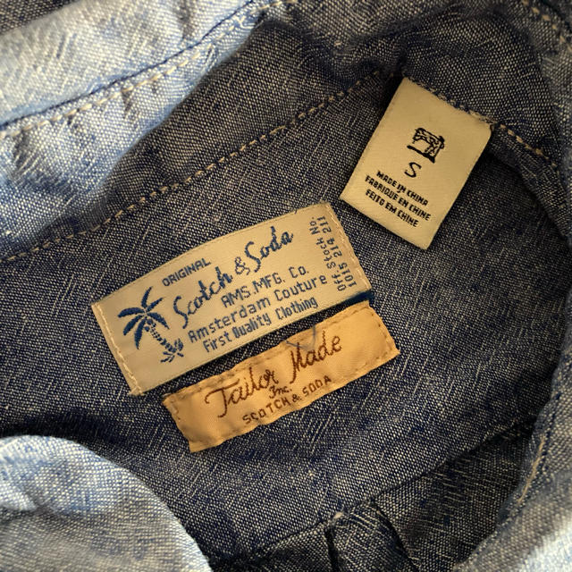 SCOTCH & SODA(スコッチアンドソーダ)のスコッチ&ソーダ　シャンブレーシャツ メンズのトップス(シャツ)の商品写真