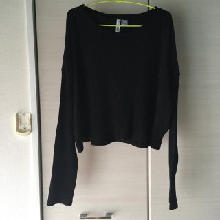 エイチアンドエム(H&M)のH&M ベーシック　BASIC 長袖　ブラック(その他)