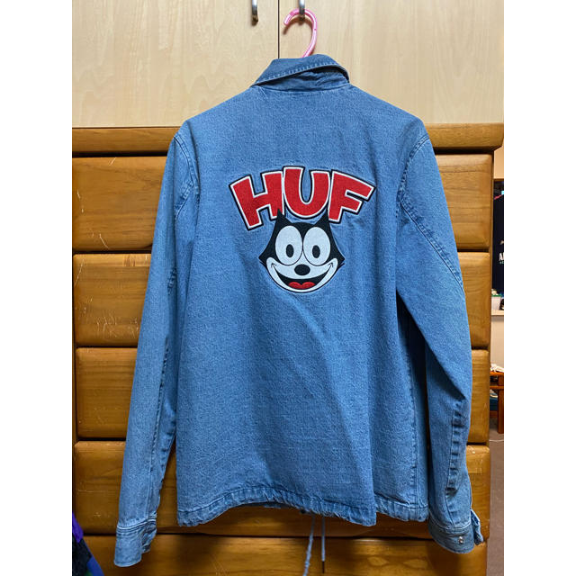 HUF(ハフ)のHUF×FELIX デニムジャケット メンズのジャケット/アウター(Gジャン/デニムジャケット)の商品写真