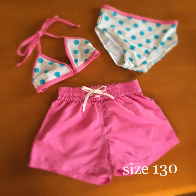 Skip Land(スキップランド)のSkip Land 水着 130cm キッズ/ベビー/マタニティのキッズ服女の子用(90cm~)(水着)の商品写真