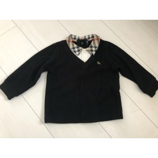 バーバリー(BURBERRY)のバーバリーカットソー　８０サイズ(シャツ/カットソー)