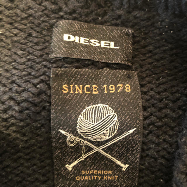 DIESEL(ディーゼル)のDIESEL 厚手ニット メンズのトップス(ニット/セーター)の商品写真