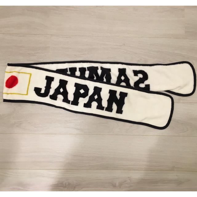 SAMURAI JAPANのマフラー スポーツ/アウトドアのサッカー/フットサル(応援グッズ)の商品写真